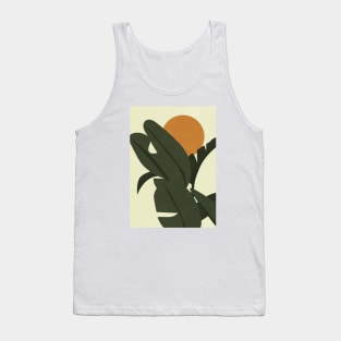 Banana Leaves Boho Style 2 Tank Top